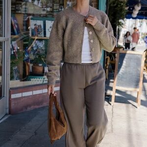 Zara soft cropped cardigan